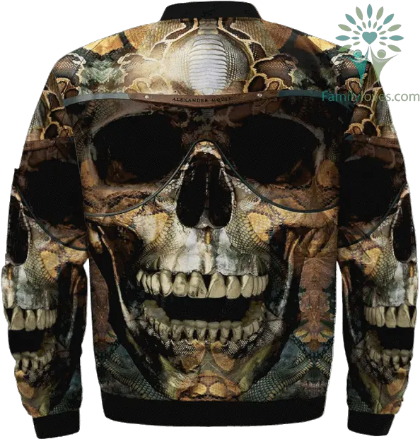  Buy Fashionable 3d Skull Over Print Jacket Familylovescom Alexander Mcqueen 2011 Shoes Png 3d Skull Png