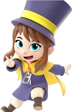  Hat Kid Hat In Time Hat Kid And Bow Kid Png Hat Kid Png