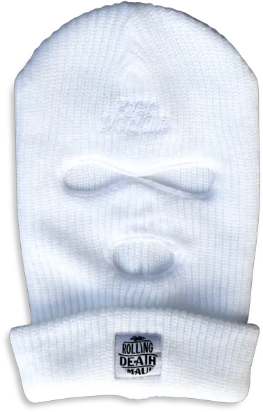  Fuck Everyone Knit Ski Mask Toque Png Ski Mask Transparent