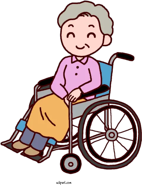  Wheelchair Caregiver For Elderly Wheelchair Elderly Clipart Png People Clipart Transparent