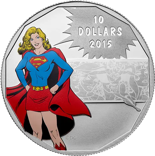  Oz Dc Comics Coins Png Superwoman Png