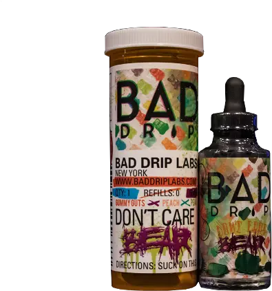  Donu0027t Care Bear E Liquid By Bad Drip Blue Monkey Vapes Bad Drip Labs Png Care Bear Png