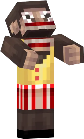  Download Hd Really Scary Minecraft Skins Transparent Png Fictional Character Scared Eyes Png