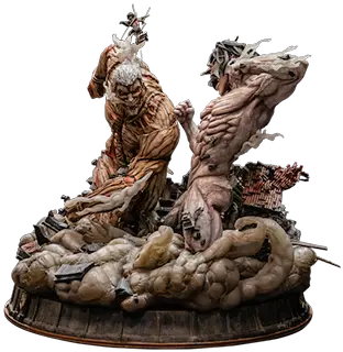  Figurama Collectors Attack Eren Vs Armored Titan Figure Png Eren Png