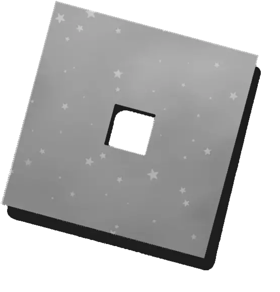  Roblox Grey Galaxy Lightgrey Logo Sticker By Inactive Light Grey Roblox Logo Png Roblox Logo Maker