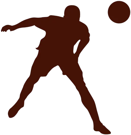  Football Header Silhouette Transparent Png U0026 Svg Vector File Silhouette Soccer Header Football Player Silhouette Png