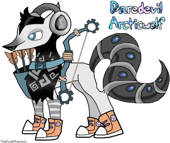  Animal Jam Arctic Wolf Animal Jam Drawing 600x489 Png Arctic Wolf Transparent Animal Jam