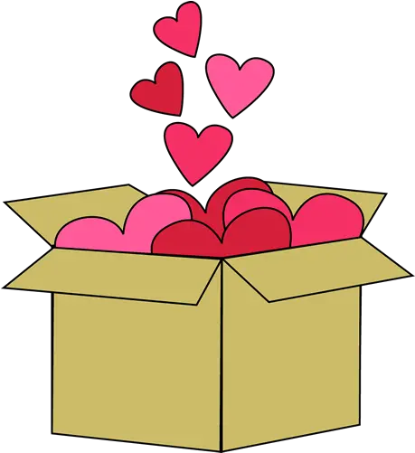  Box Of Valentine Hearts Clip Art Box Of Valentine Hearts Image Valentines Day Box Clipart Png Valentine Heart Png