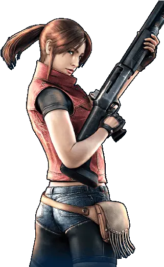  Claire Redfield Lovers Renders De Biohazard Team Survivor Claire Redfield Form Side Png Chris Redfield Png