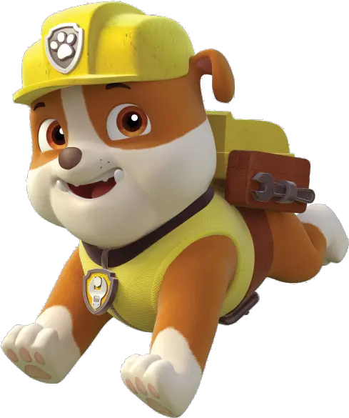  Index Of Rubble Paw Patrol Png Paw Patrol Logo Png