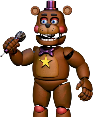  Freddy Fazbear Fnaf Rockstar Freddy Png Five Nights At Freddys Png