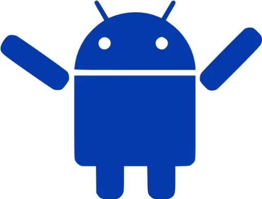  Royal Azure Blue Android 4 Icon Free Royal Azure Blue Android Icon Black Png Android File Icon