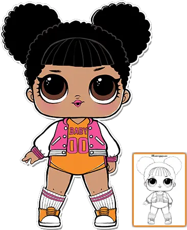  Lol Dolls Clipart Lol Hoops Mvp Png Lol Surprise Dolls Png