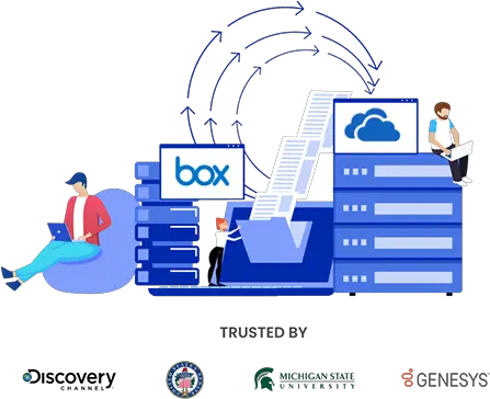  Box To Onedrive Migration Guide For It Admins Cloudfuze Hard Png I Cant See My One Drive Icon On My Desktop