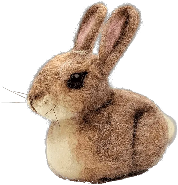  Baby Bunny Needle Felting Kit Spring Fair 2020 The Uku0027s Large Needle Felt Bunny Png Needle Transparent