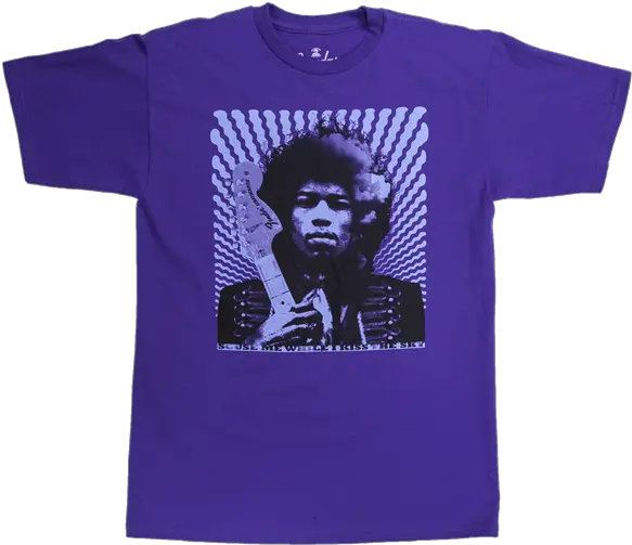  Fender Fender Purple Jimi Hendrix Kiss The Sky Graphic Tshirt Mens Medium 9101350406 Walmartcom Png Jimi Hendrix Fashion Icon