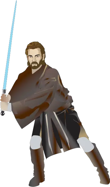  Download Vinilo Decorativo Obi Wan Star Wars Vector Png Obi Wan Kenobi Png