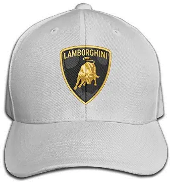  Lamborghini Vintage Cap White Baseball Cap Png Lamborgini Logo