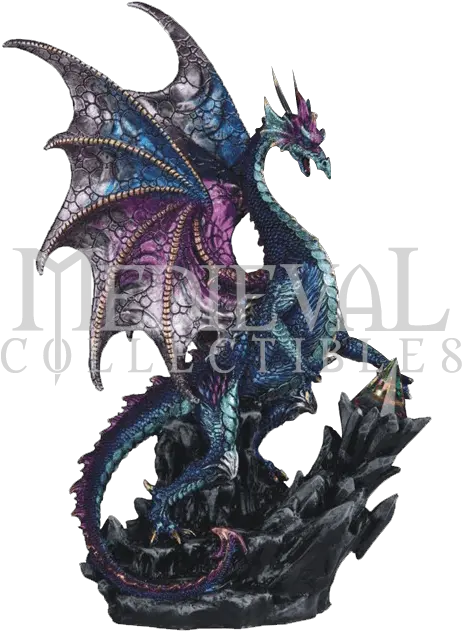  Download Blue Dragon With Prism Statue Dragon Png Blue Dragon Png