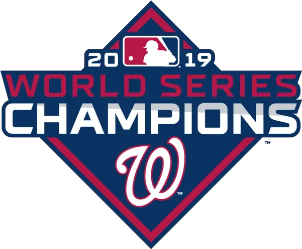  The Official Washington Nationals 2019 World Series Champions Vector Png Washington Nationals Logo Png