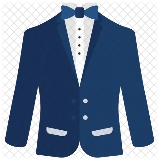  Suit And Tie Outfit Icon Of Flat Style Tuxedo Png Suit And Tie Png