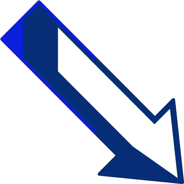  Blue Arrow Right Down Clip Art Arrow Diagonal Down Right Png Arrow Pointing Down Png