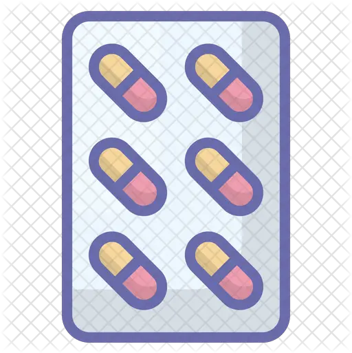  Pills Strip Icon Pill Png Pills Png