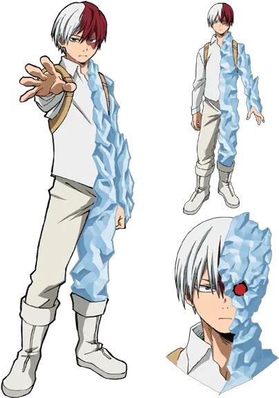  Shouto Todoroki From My Hero Academia My Hero Academia Todoroki Suit Png Todoroki Png