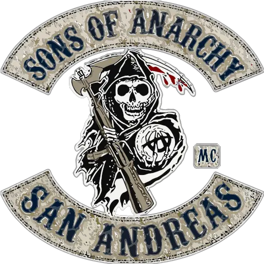  Br Sons 0f Anarchy Emblem Png Anarchy Logo