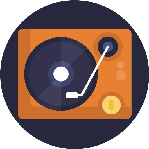  Turntables And Phonographs Northern Audio Service Dot Png Dj Turntable Icon