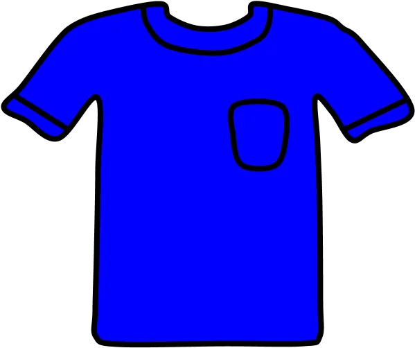  T Shirt Pocket Blue Clipart Full Size Clipart 2996065 Blue Shirt Transparent Png Shirt Pocket Png