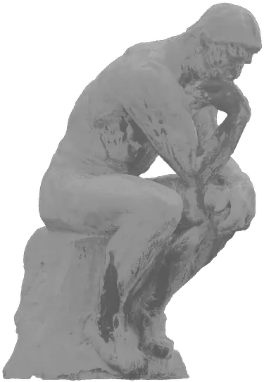  The Thinker Statue Png The Thinker Png