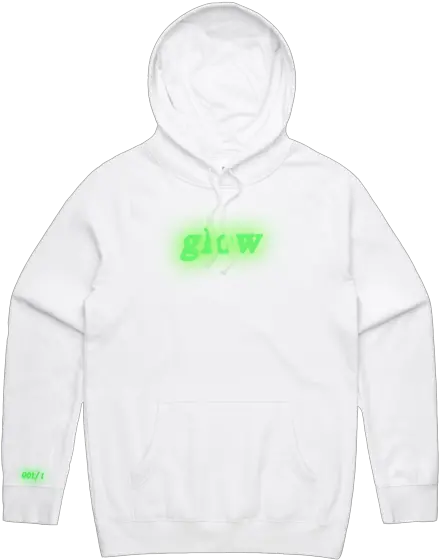  0003 Hoodie Png White Glow Png