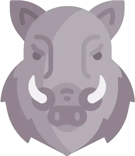  Wild Boar Free Animals Icons Common Warthog Png Boar Icon