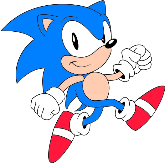  Fileclassic Sonic Walksvg Sonic Retro Sonic 2d Png Sonic The Hedgehog Png