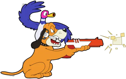  Download I Have A Head Canon That The Dog From Duck Hunt Cartoon Png Duck Hunt Png