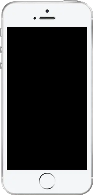  Vector Screen Blank Transparent Png Iphone For Mockup Black Screen Png