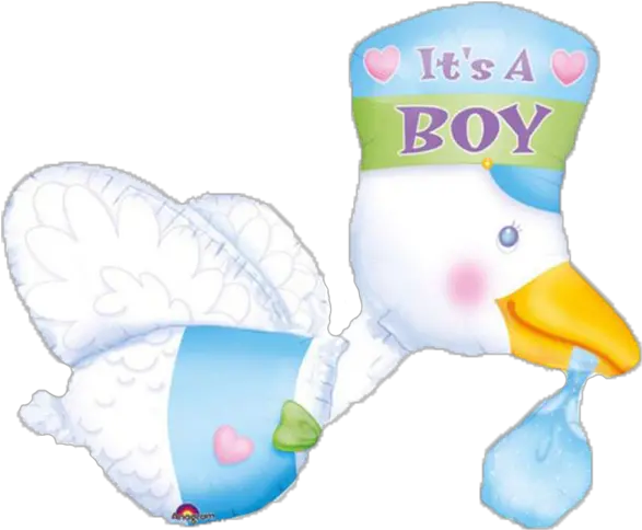  Download Itu0027s A Boy Baby Duck Balloon Cigueñas Para Baby Cigueñas Para Baby Shower Png Its A Boy Png