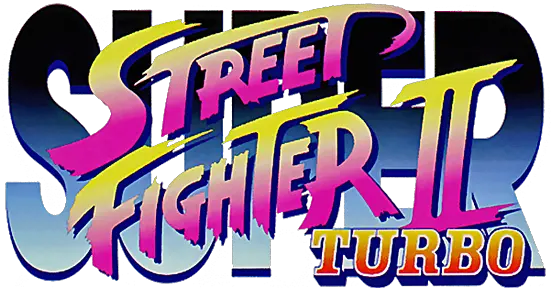  Udon Collectibles Debuts Super Street Fighter Turbo Png Street Fighter Ii Logo