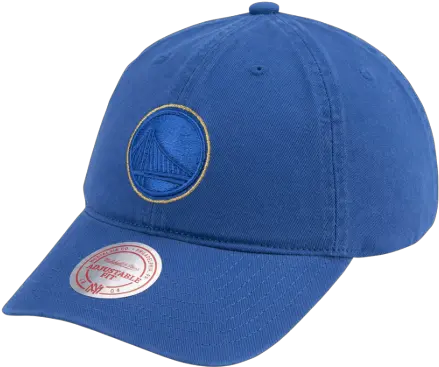  Mitchell U0026 Ness Golden State Warriors Flat Gold Strapback Baseball Cap Png Golden State Warriors Logo Png