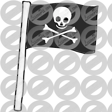  Lessonpix Mobile Skull Png Pirate Flag Png