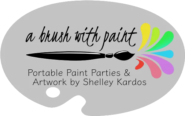  Welcome To A Brush With Paint Brush With Paint Graphic Design Png Paint Brush Logo