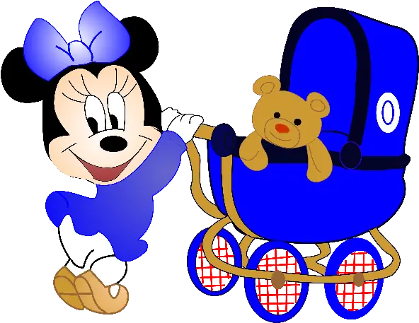  Download Hd Baby Minnie Mouse Cartoon Clip Art Images Baby Minnie Mouse Blue Png Baby Minnie Mouse Png