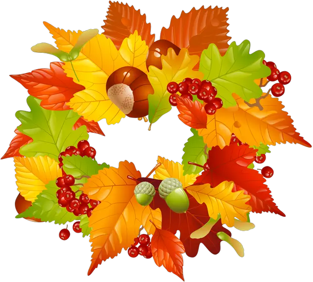  Floral Png Thanksgiving Clipart Transparent