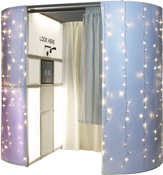  White Fairy Light Booth Architecture Png Fairy Light Png