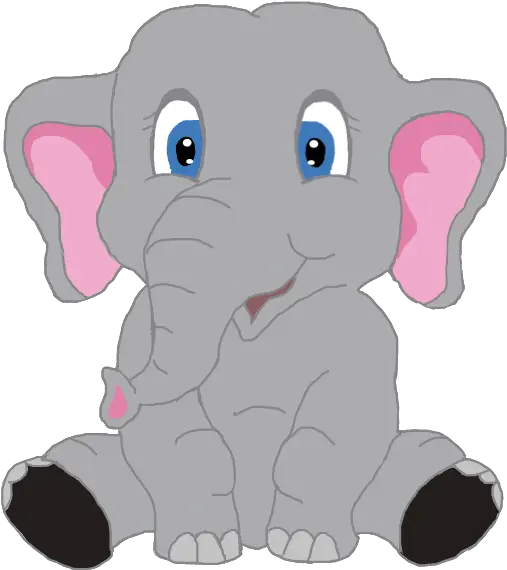  Elephant Clipart Cartoon Cute Drawing Baby Cartoon Elephant Png Vector Elephant Clipart Transparent Background