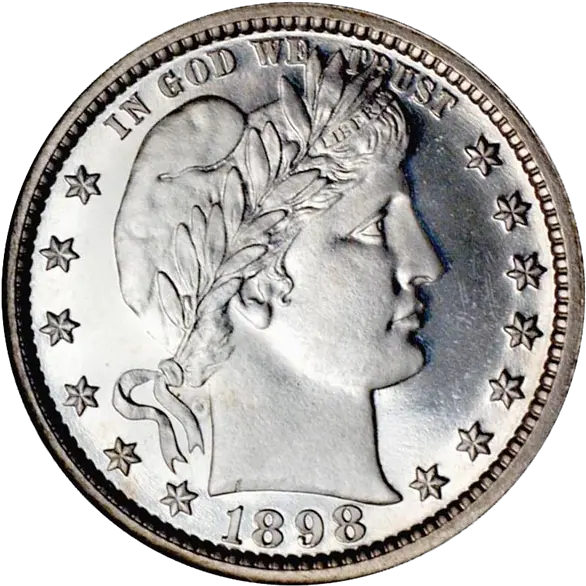  1889 Quarter Dollar Value Png Barber Quarter Dime Png