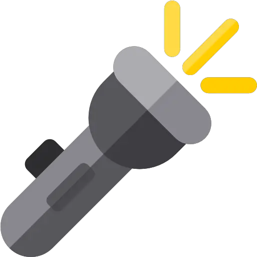  Torch Icon Myiconfinder Cartoon Flashlight Png Torch Png