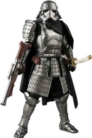  Ashigaru Taisho Captain Phasma By Bandai Tamashii Nations Star Wars Png Captain Price Png