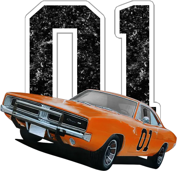  600 X 613 3 0 General Lee Car Art Png Muscle Car Png